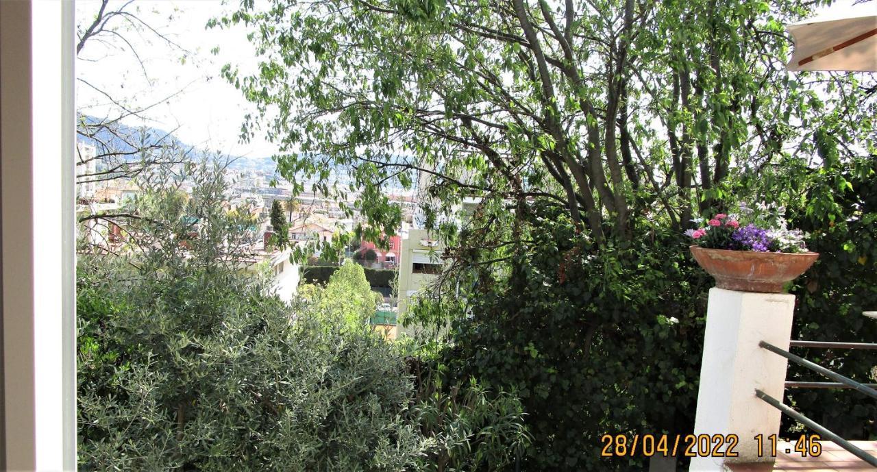 Nice - Studio Independant En Villa - Mer Ville Calme Jardinet ภายนอก รูปภาพ